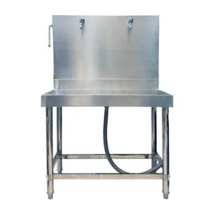 Double Tap Stainless Steel Filling Table
